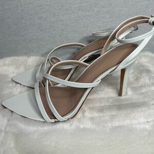 MARCIANO White Strappy Sandals